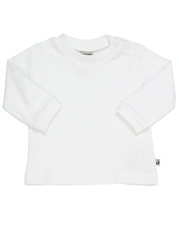 Langarm-Shirt BASIC JACKY 2er-Pack in weiß