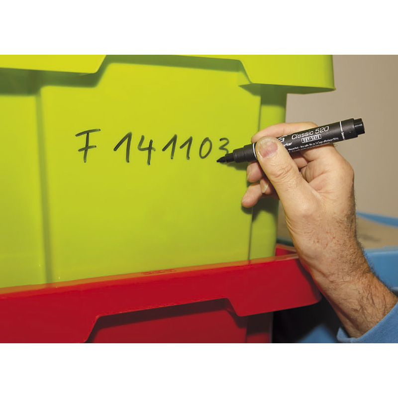 Pica Classic Permanent Marker 520/40 ronde punt rood