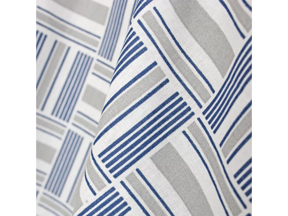 Taie de traversin 200x43 cm coton DIEGO bleu baltique