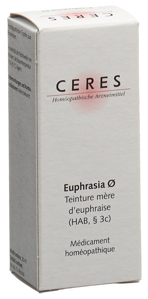 CERES Euphrasia Urtinkt Fl 20 ml