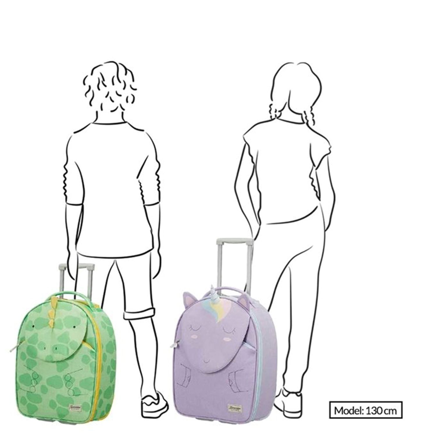 Sammies by Samsonite Happy Sammies Eco Upright 45 lion lester