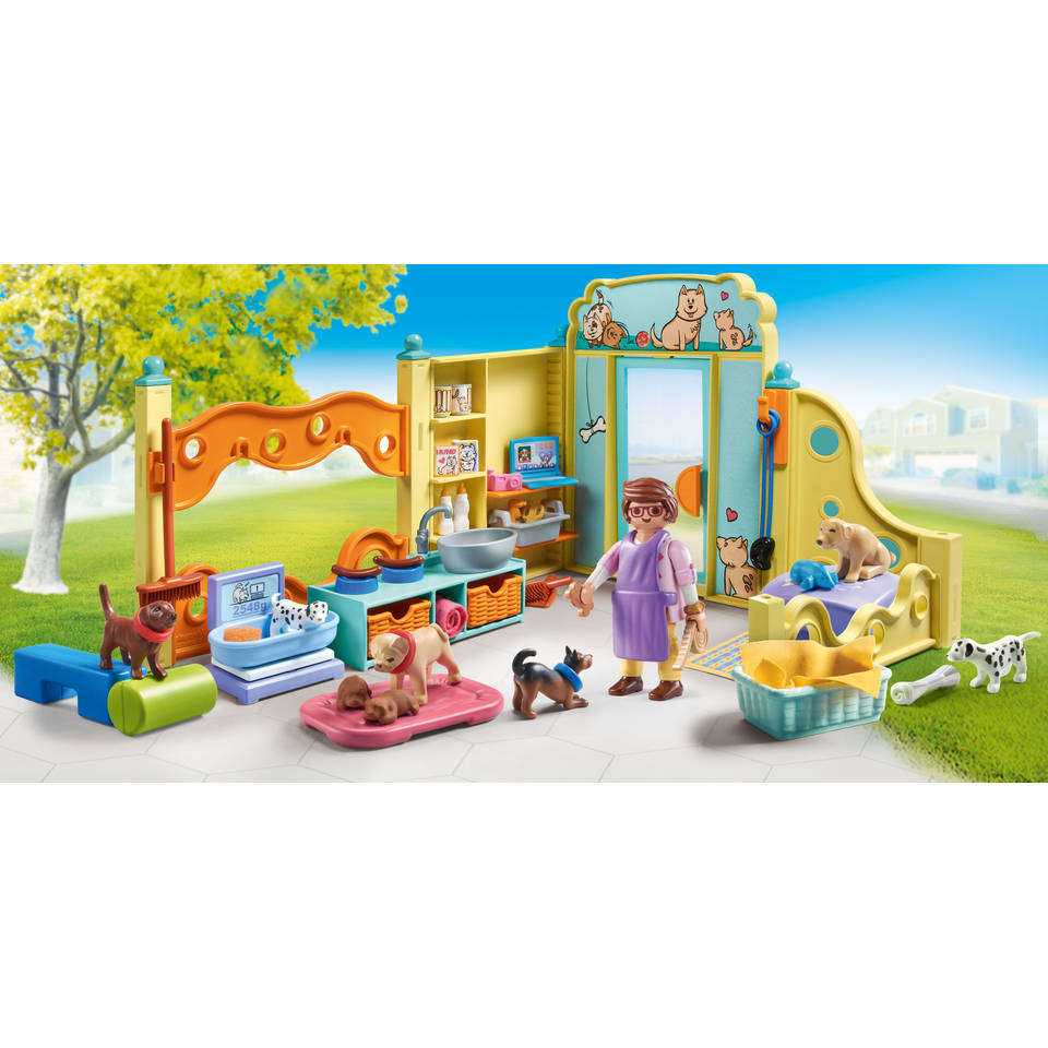 PLAYMOBIL My Life puppy zorgcentrum 71743