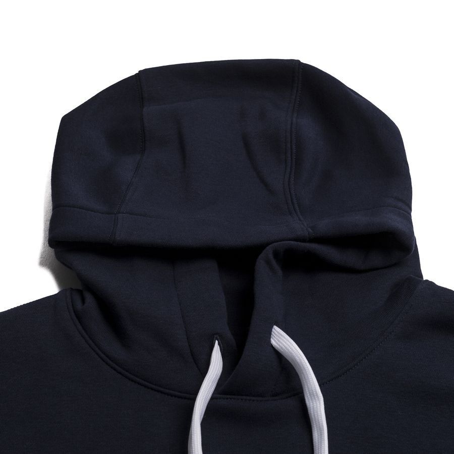 Nike Sweat à Capuche Fleece PO Park 20 - Bleu Foncé/Blanc