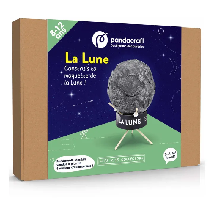 Pandacraft Kit éducatif et créatif Lune - 8/12 ans
