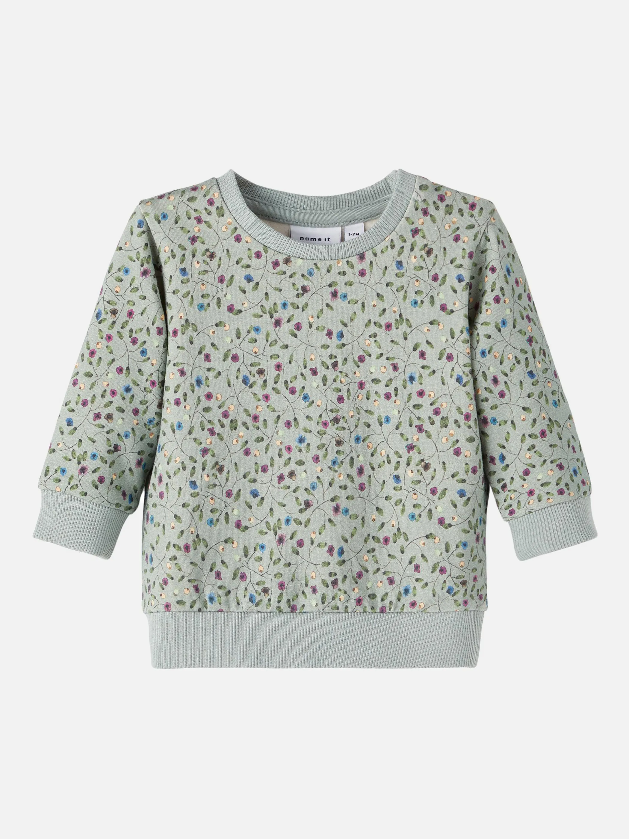 Baby Sweatshirt mit Alloverprint