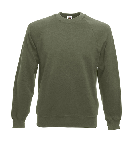 Fruit of the Loom 62-216-0 - Sweat-Shirt Homme Raglan