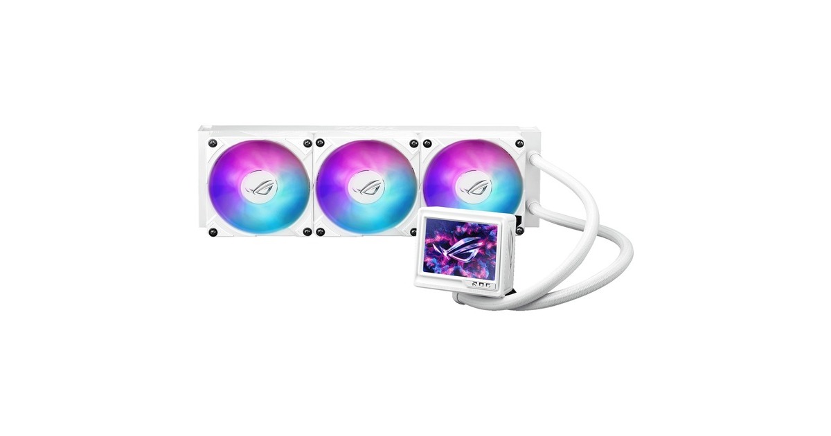 ASUSROG Ryujin III 360 ARGB Extreme White edition waterkoeling  (Wit)