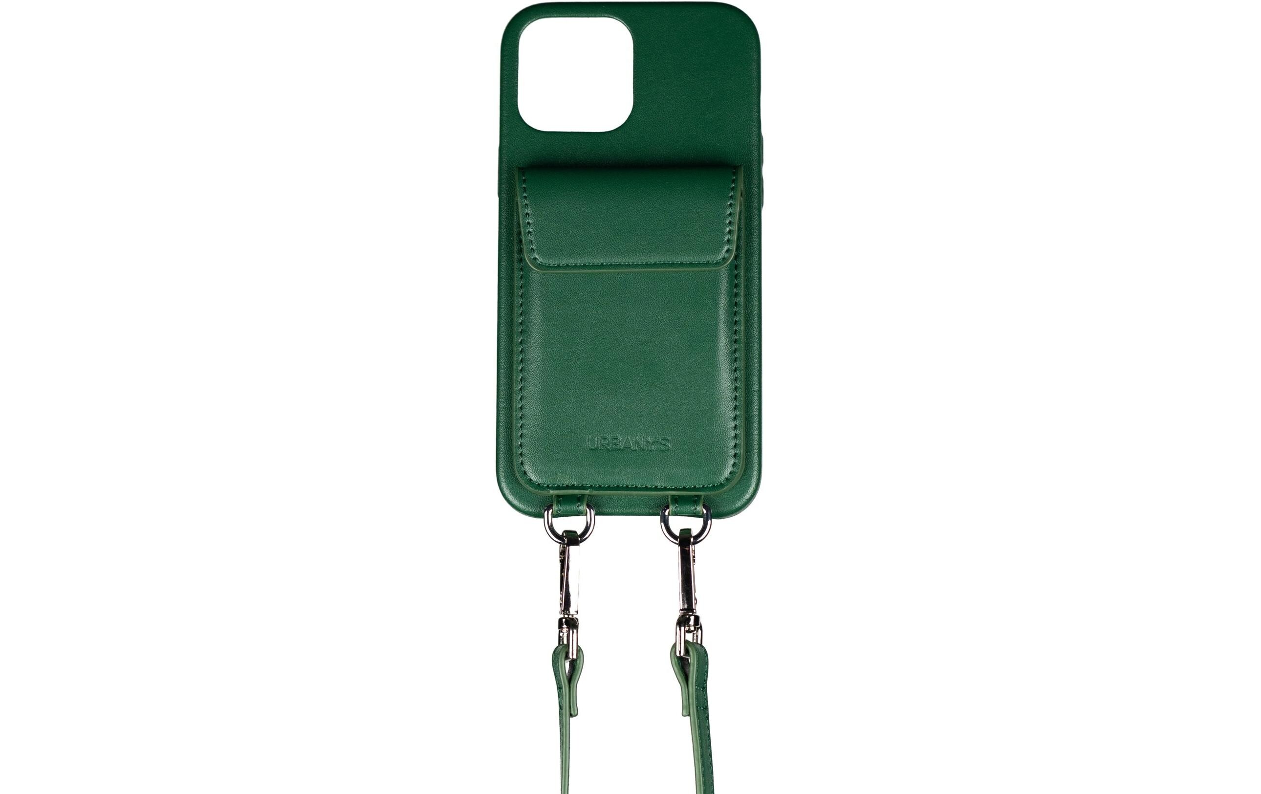 Necklace Case Handekette+ iPhone 15 Plus Racing GreenSchutzhülle mit Handykette für das Apple iPhone 15 Plus