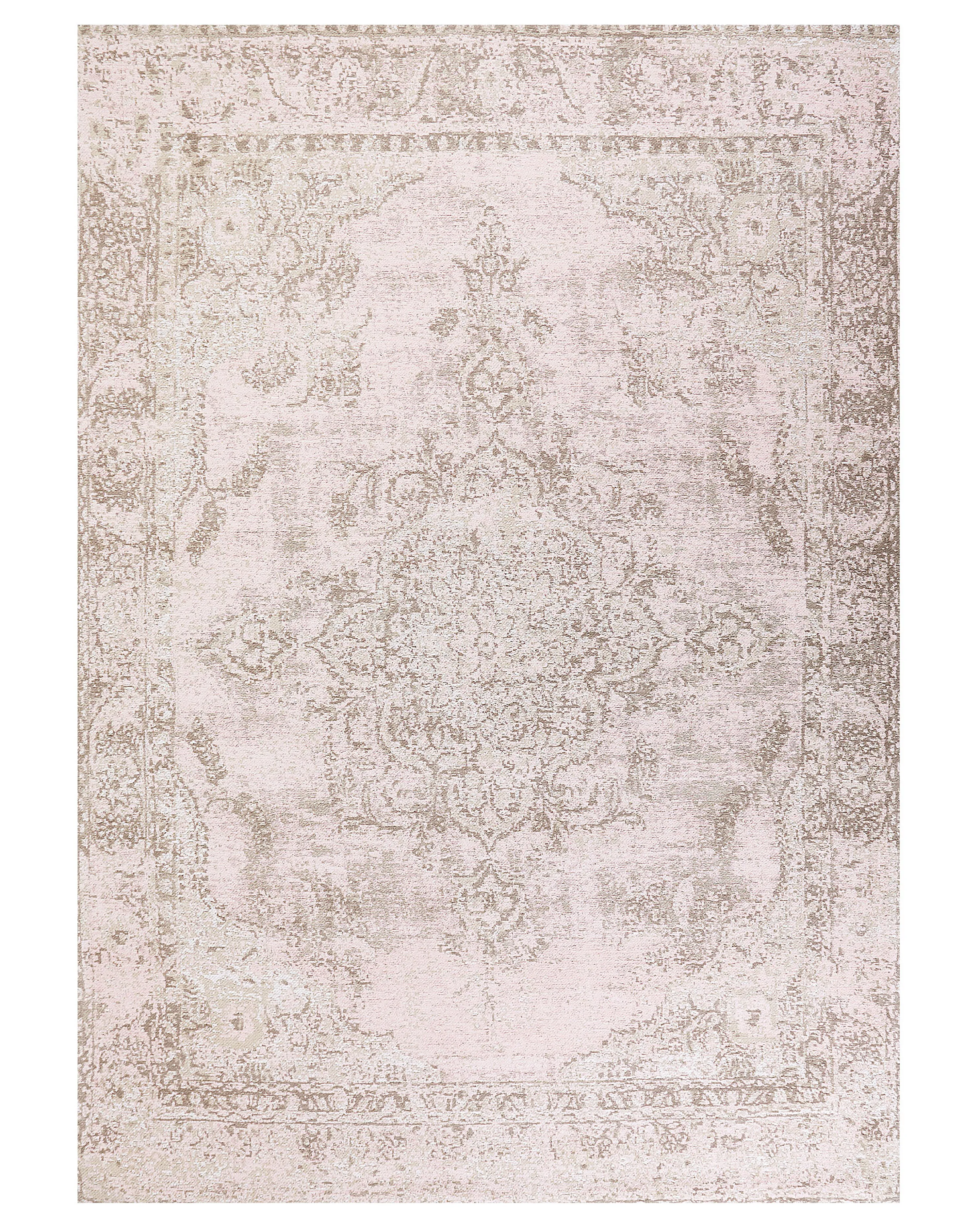 Vloerkleed MATARIM Roze 160 x 230 cm Katoen