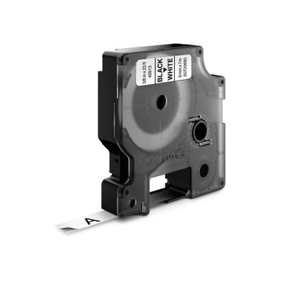 Dymo D1 - Ruban d'étiquettes auto-adhésives - 1 rouleau (9 mm x 7 m) - fond blanc écriture noire
