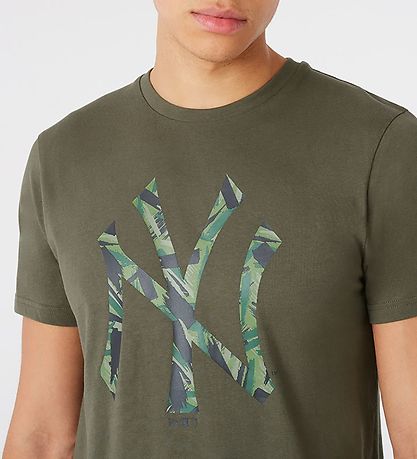 New Era T-Shirt - New York Yankees - Army