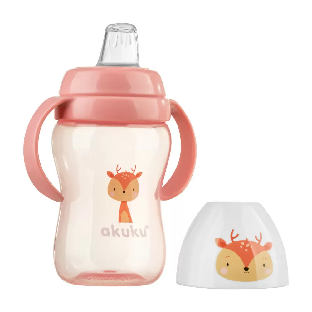 Akuku Non-spill flaske - rådyr - 1 stk.