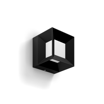 Philips wandlamp Parterre zwart