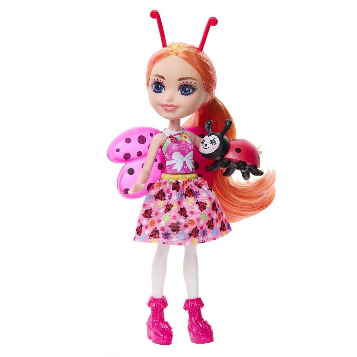 Mini poupée Enchantimals - Ladonna Coccinelle et Waft