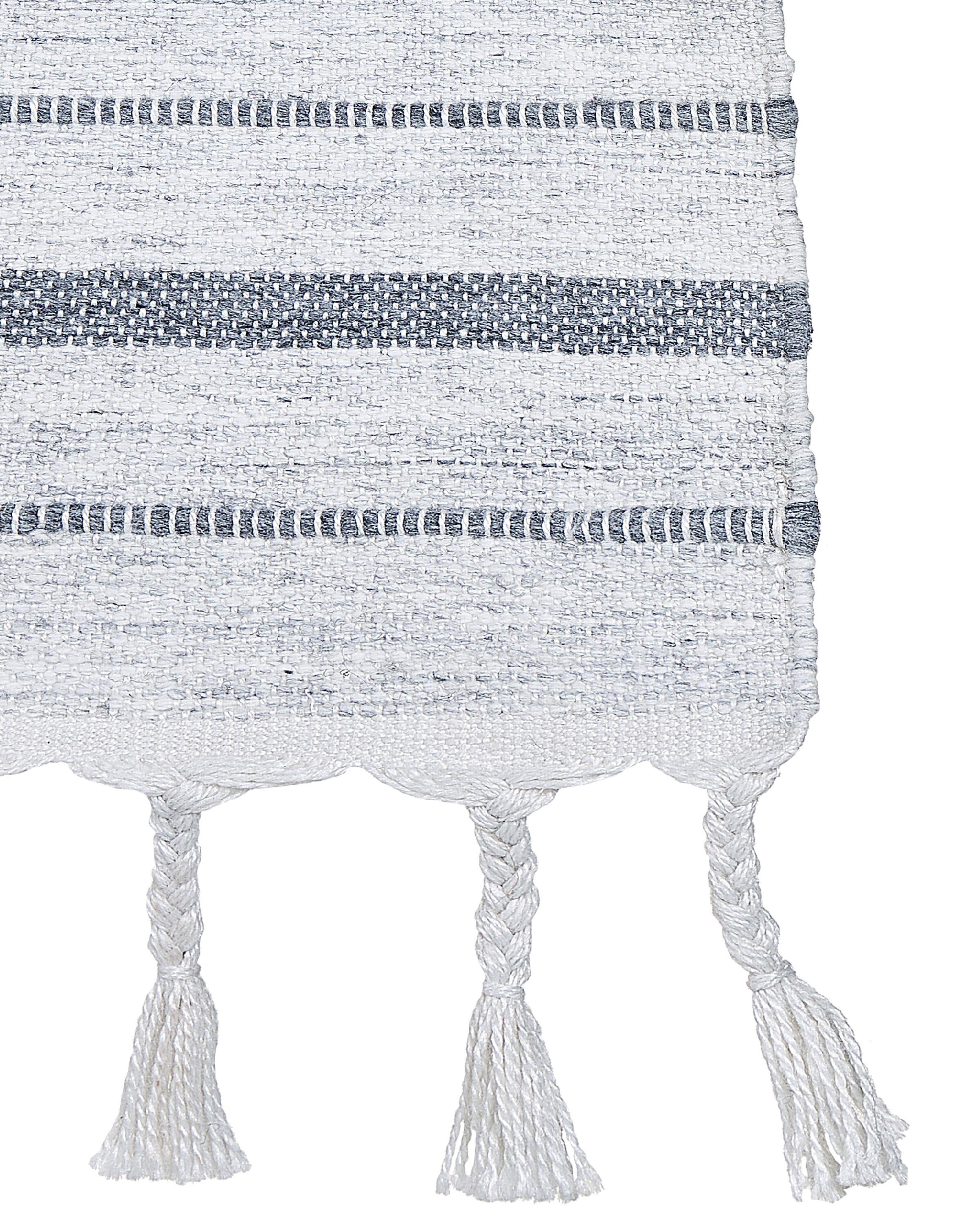 Vloerkleed BADEMLI Gebroken wit 80 x 150 cm