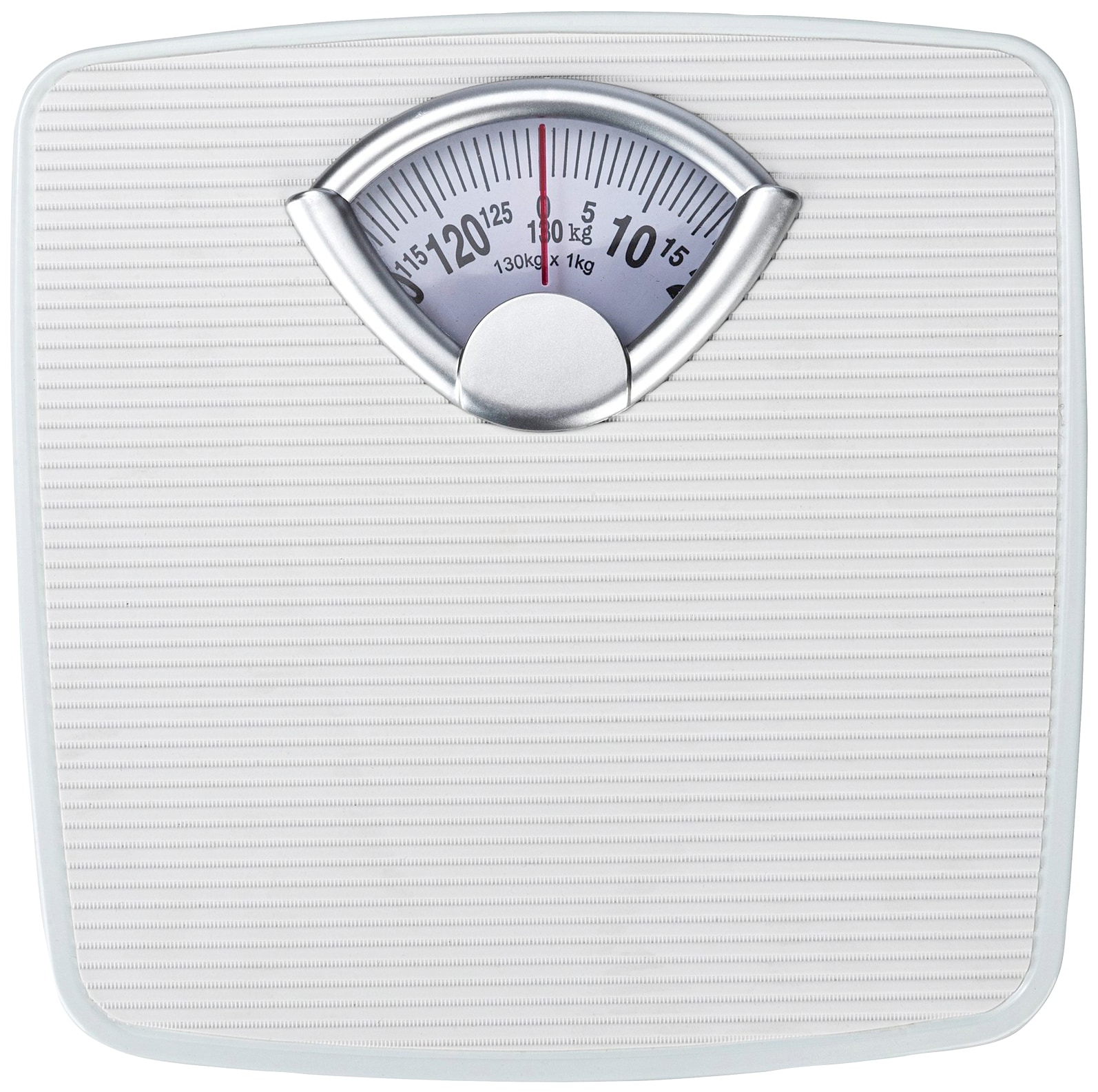 WENKO Personenwaage analoge Körperwaage bis 130 kg