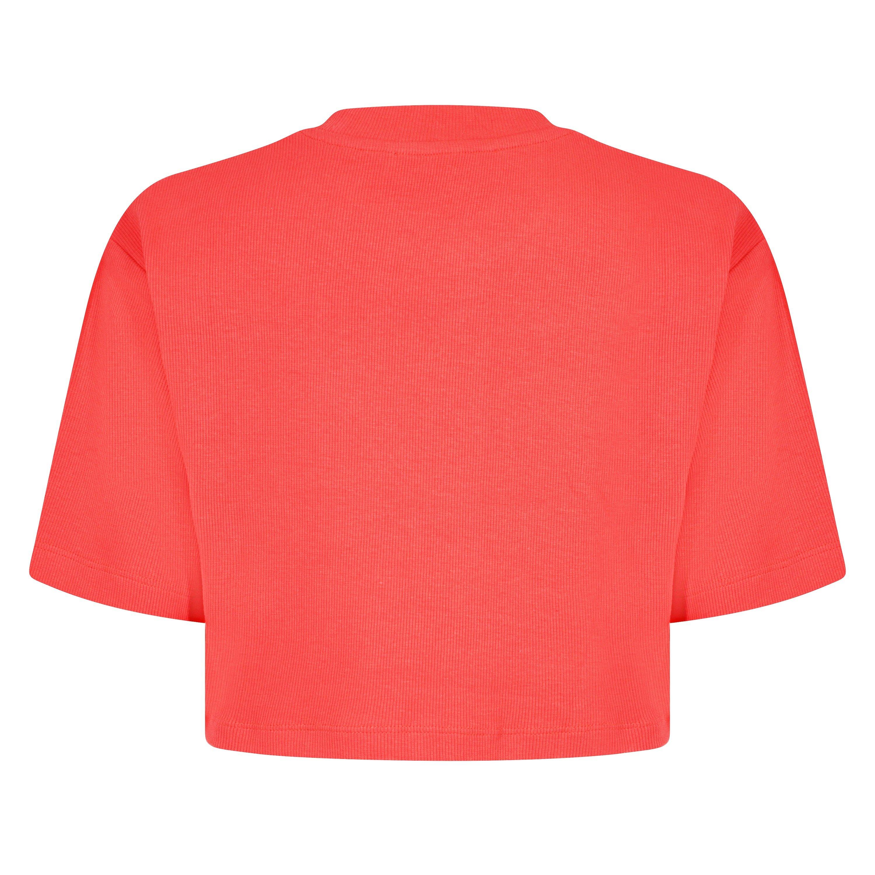 Off White Cropped T Shirt