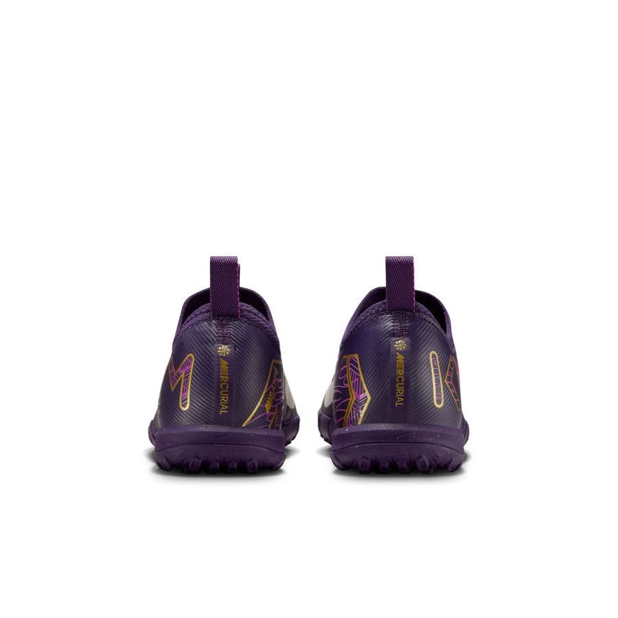 Nike Air Zoom Mercurial Vapor 16 Academy TF Mbappé Personal Edition - Violet/Blanc Enfant