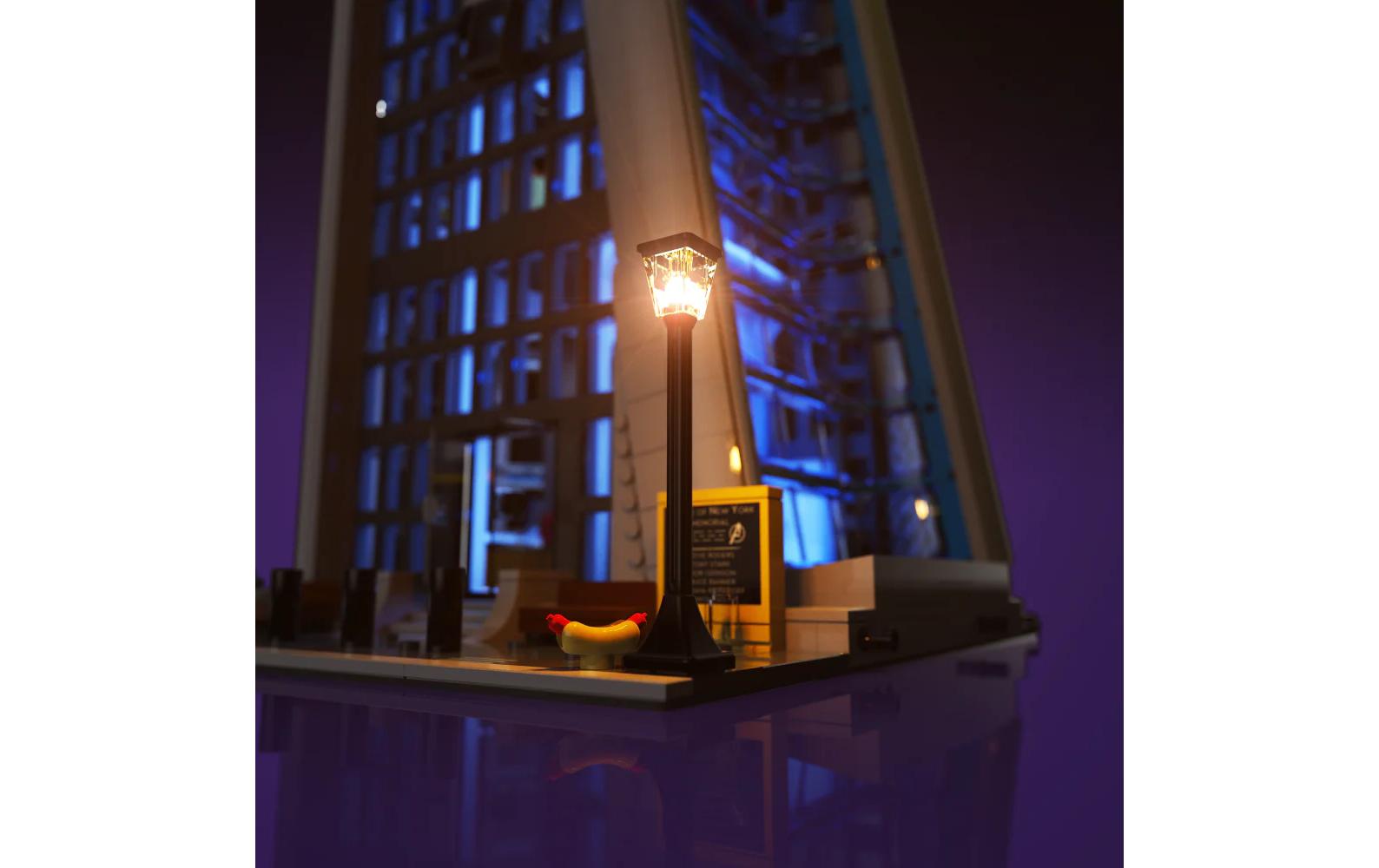 LED-Licht-Set für LEGO® LMB 2.0 für 76269 Avengers Tower<br>Beleuchtungs-Kit