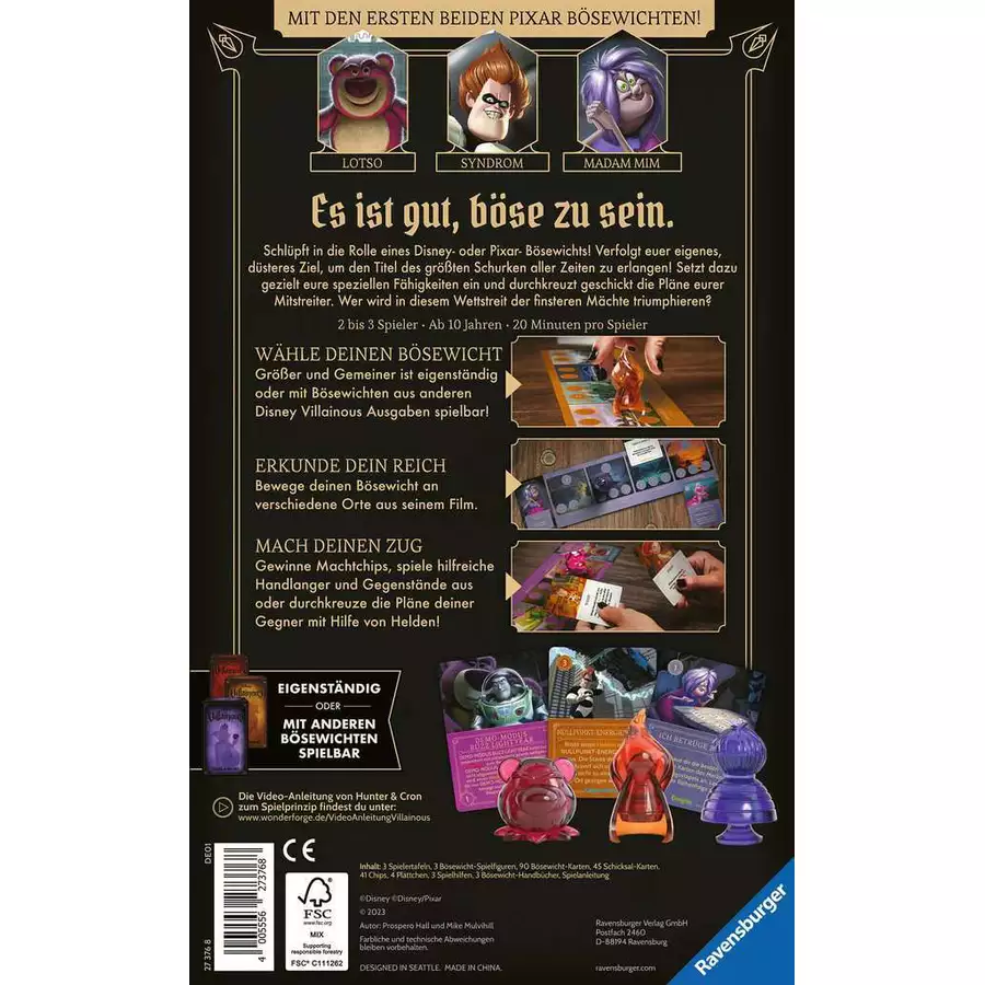 Ravensburger  Villainous bunt