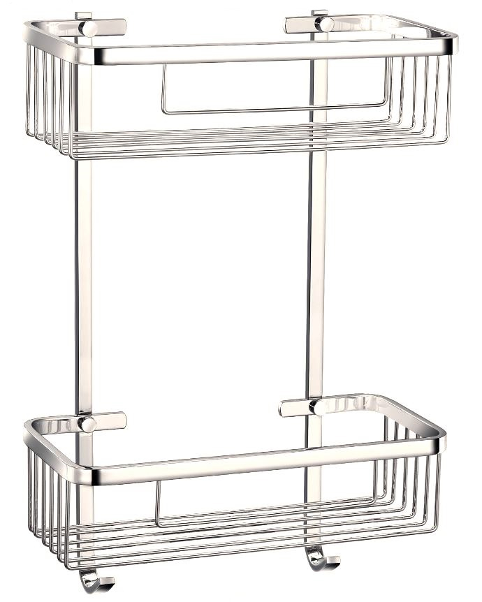Best Design Rome Doucherek 2 schaps chroom
