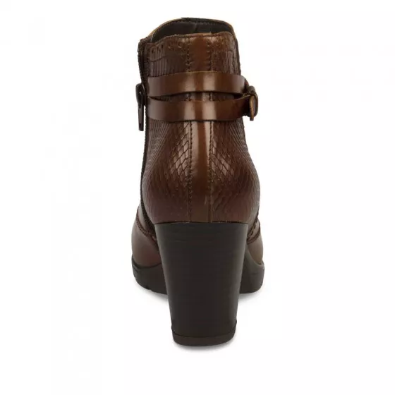 Bottines MARRON MEGIS ELEGANT