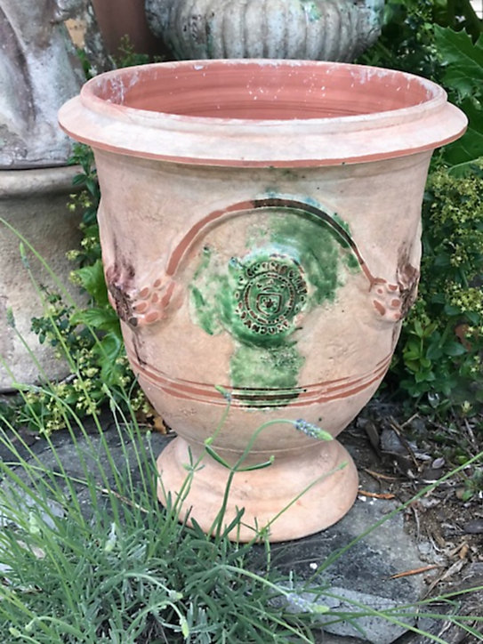 Vase en terre cuite Anduze Antica H.38 cm