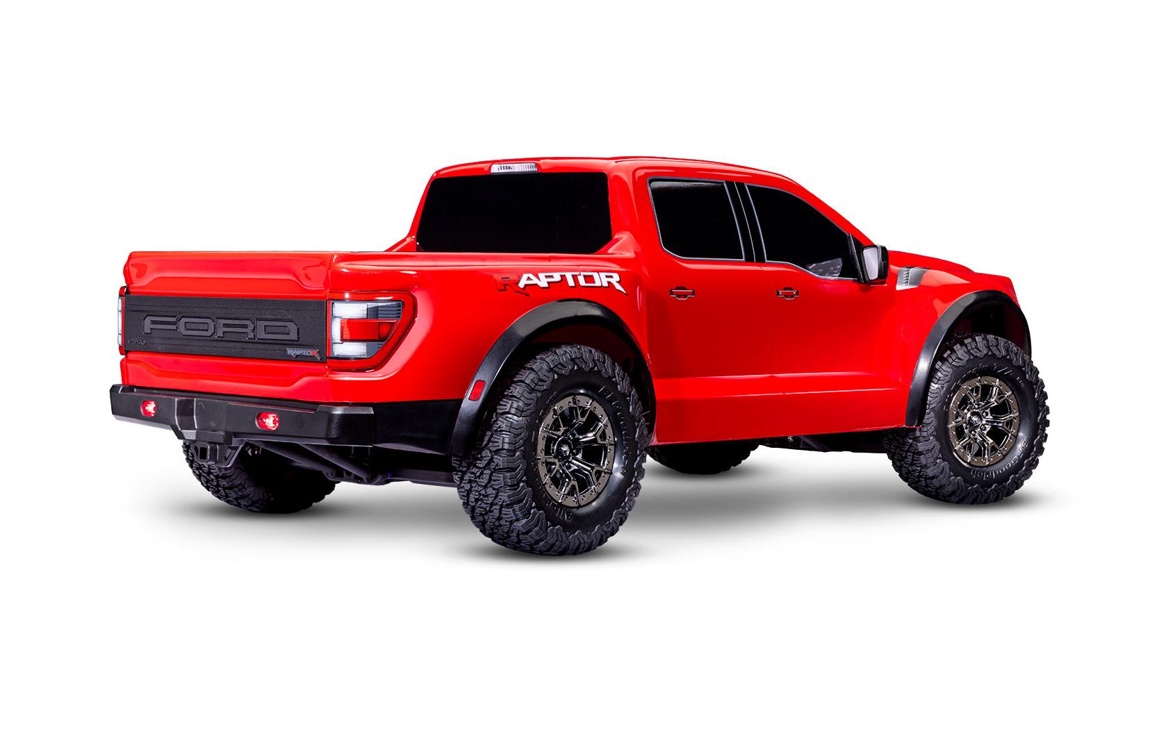 Short Course Truck Ford F-150 Raptor R Rot, ARTR, 1:10<br>Scale Off-Road Ford F-150 Raptor Pick-up RC Modell mit Brushless Antrieb