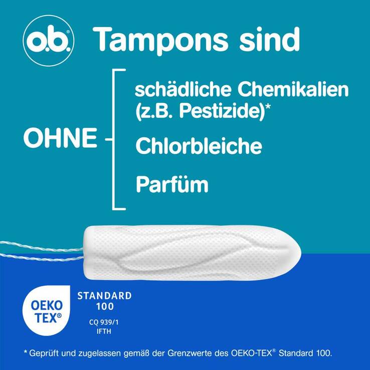 O.B. Tampons Procomfort super plus, 16 St