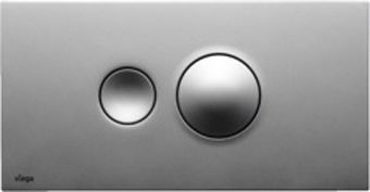 Viega Visign bedieningsplaat Visign for Style 10 DF 14x27.1cm kunststof glans zwart