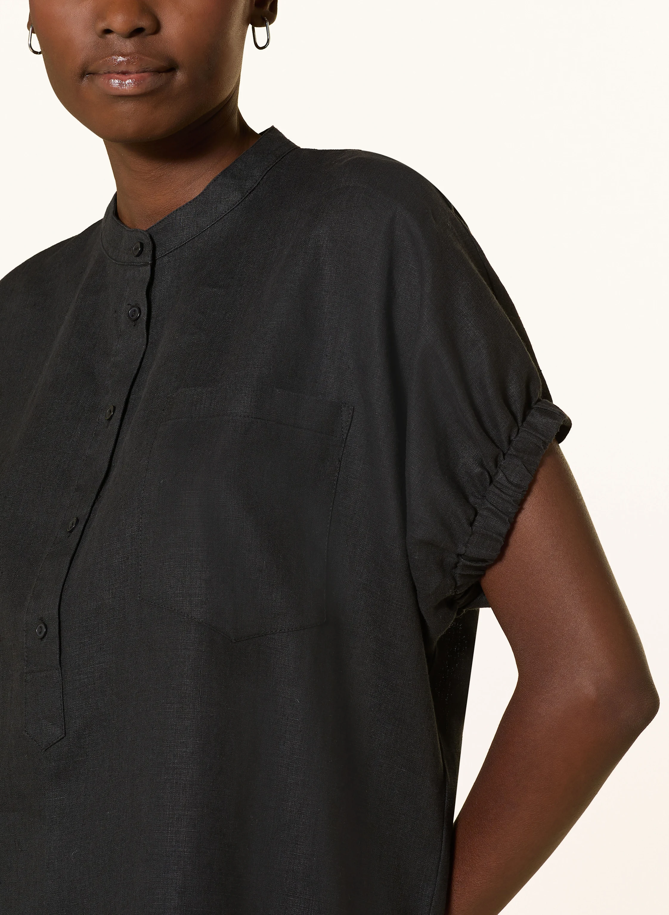 lilienfels Oversized-Bluse aus Leinen