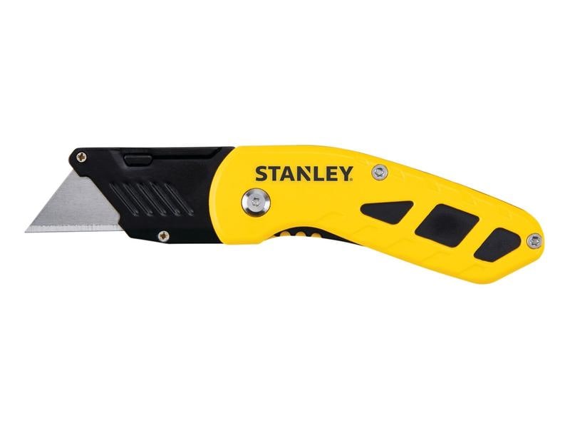 Stanley Fatmax Klappmesser mit einziehbarer Klinge Robustes Messer mit Gehäuse aus Aliminium