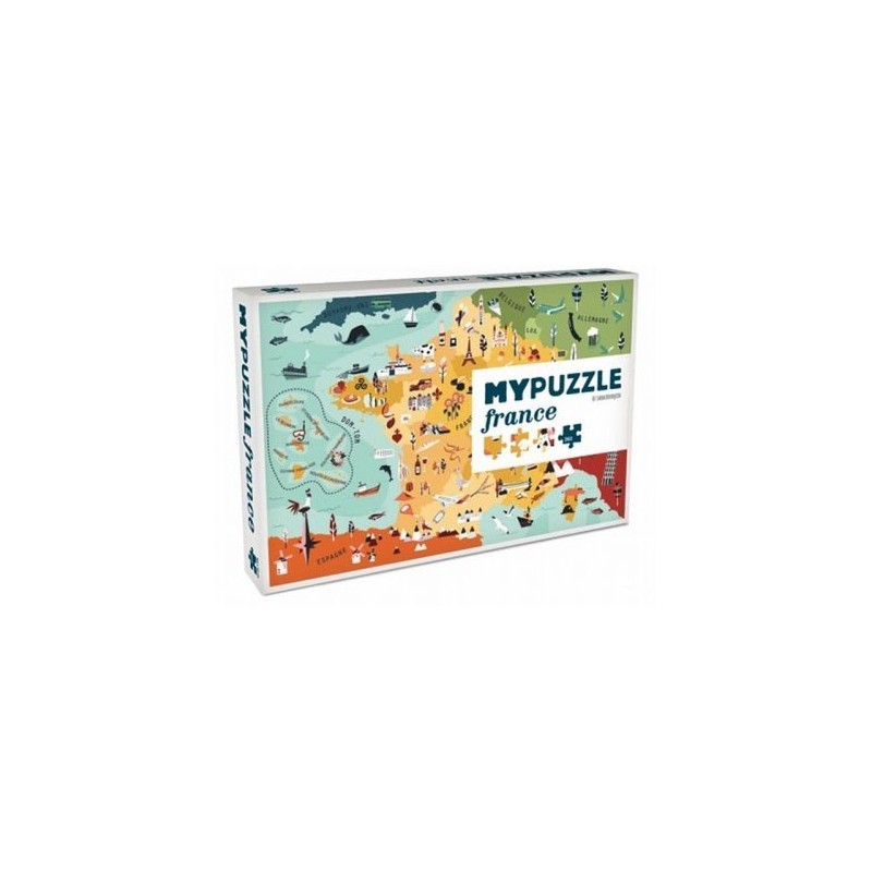 Puzzle 252 pièces - France