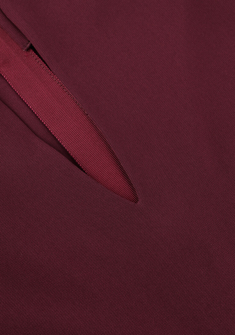 bordeaux riani midi jurk 576370-4434