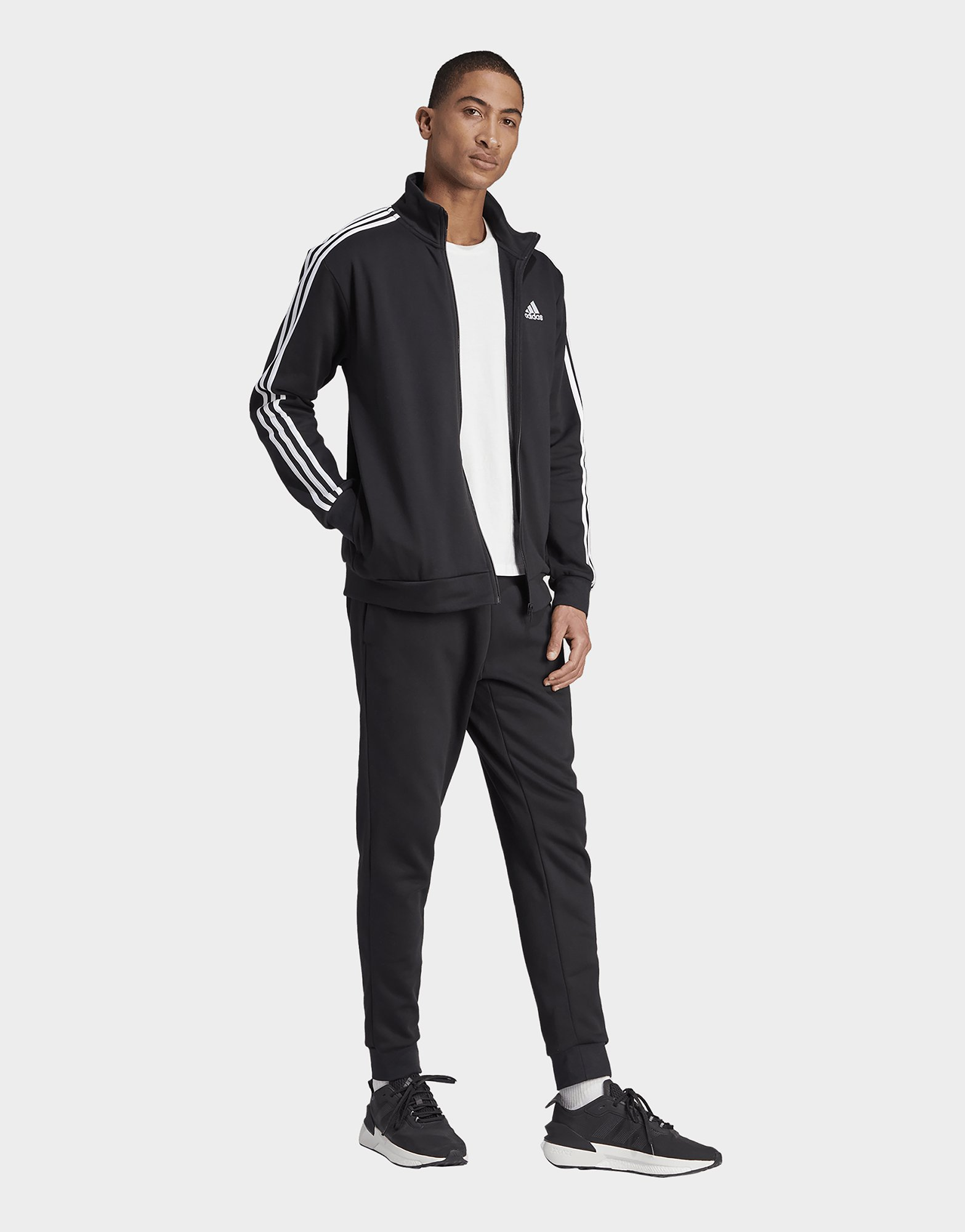 adidas Survêtement à 3 bandes en molleton Basic
