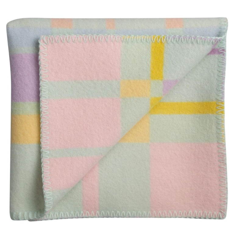 Røros Tweed City baby plaid 67x100 Pastel