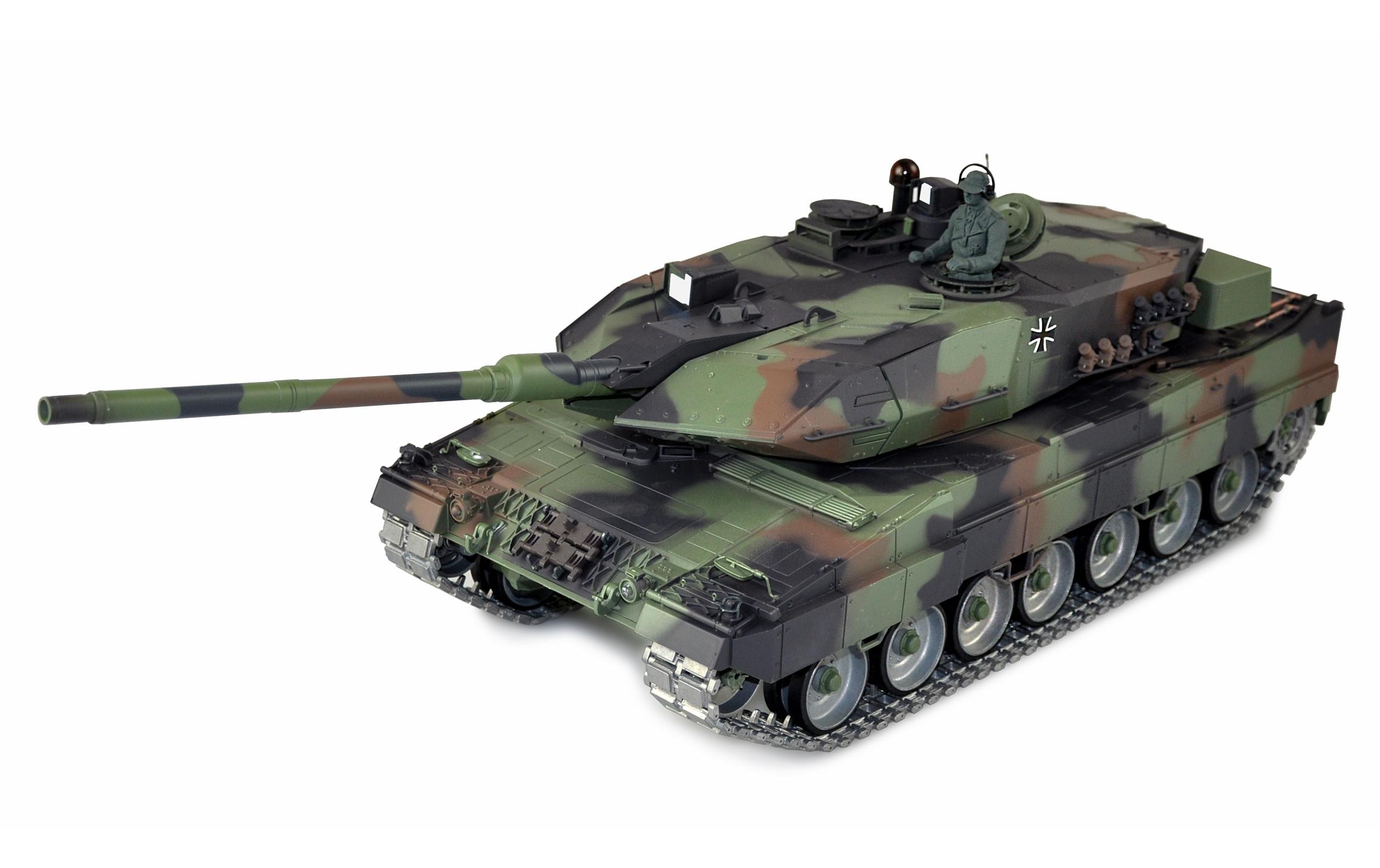 Leopard 2A6, Professional Line, 7.0, 1:16, RTR<br>Originalgetreuer Leopard Panzer mit Metallgetriebe & Ketten