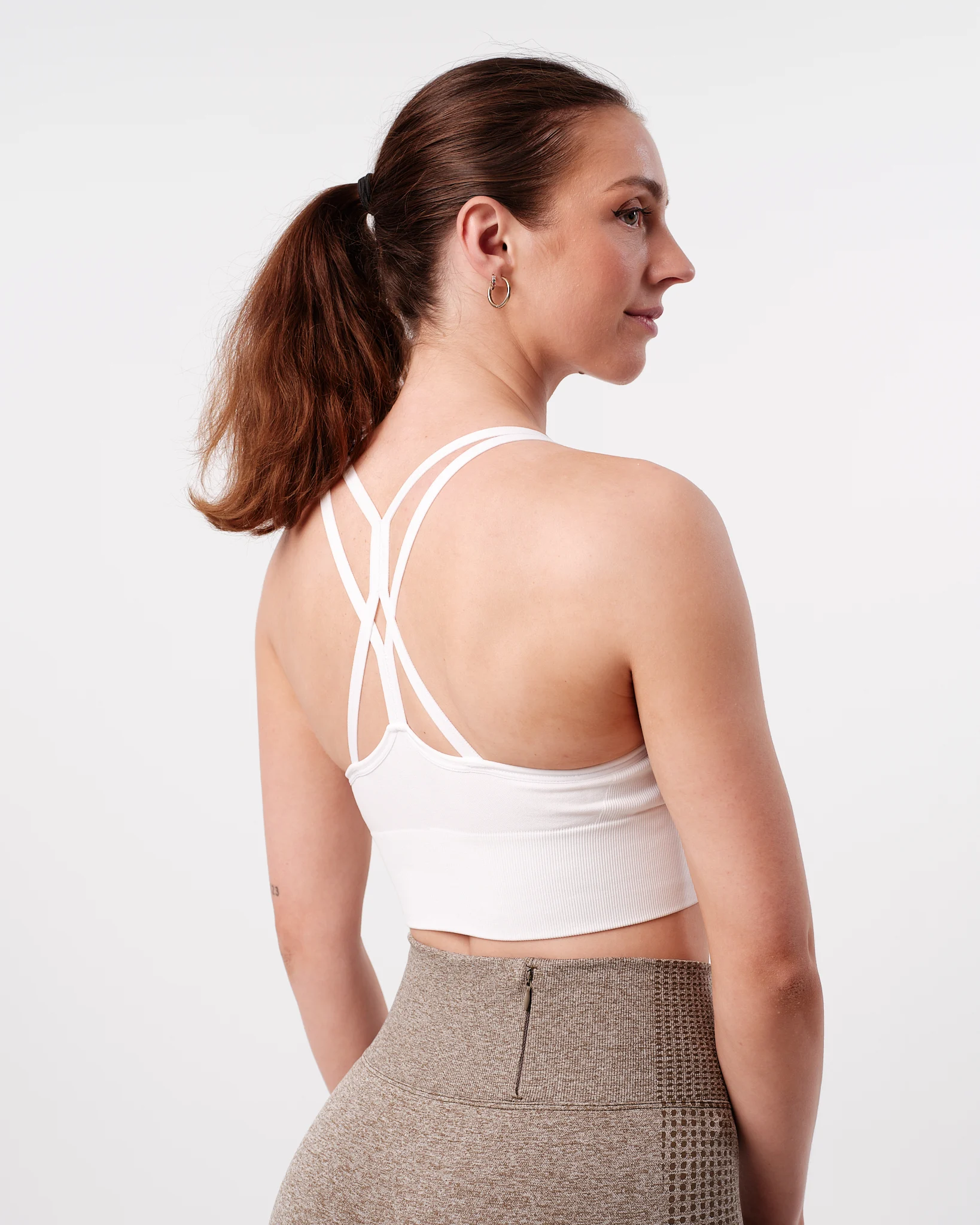 LEVITY Vamp Seamless Bra White