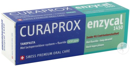 Curasept Curaprox Enzycal 1450 Dentifrice Tube 75ml