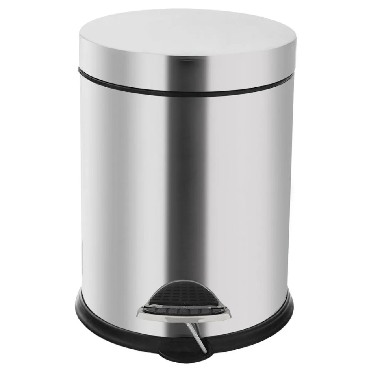 Poubelle ronde acier 3.2L