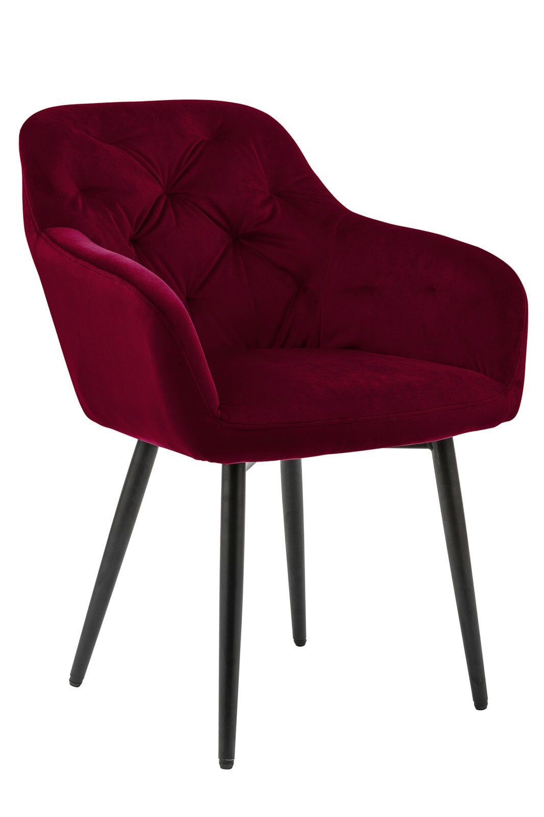 CASAVANTI Armlehnstuhl Samt rot