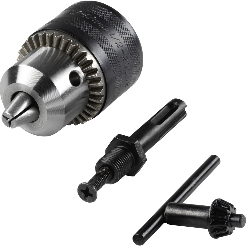 Wolfcraft boorkop met SDS adapter en sleutel 13mm