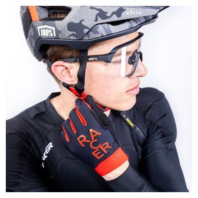 Gants Longs Racer 1927 GP Style 2 Noir/Rouge