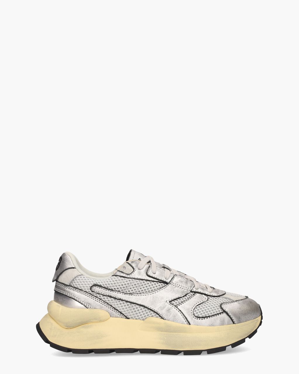 Diadora Heritage Mercury Elite Used Zilver Damessneakers