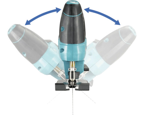 Makita 18V DJV184Z accu decoupeerzaag, zonder accu en lader