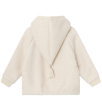 Mini A Ture Fleecejacke - Teddy - MatLiff - Angora Cream