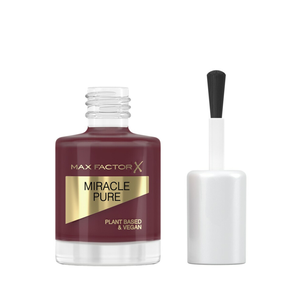 Max Factor Miracle Pure Vegan Nagellak 373 Regal Garnet12 ml