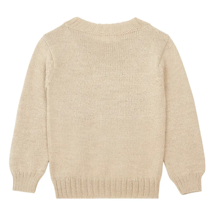 Oeuf NYC Pull Baby Alpaga Papillon | Beige