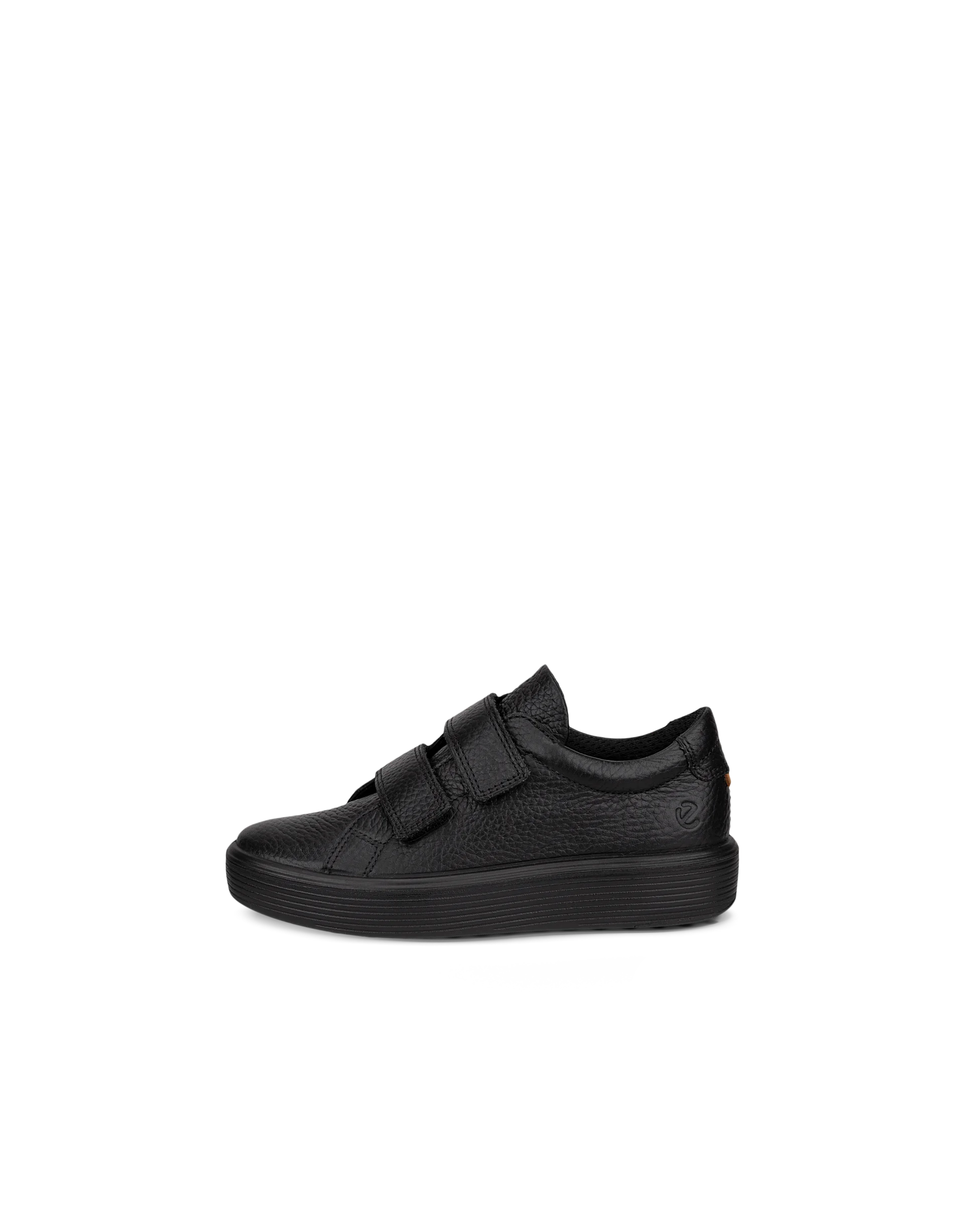 ECCO SOFT 60 K Kinder Ledersneaker Schwarz