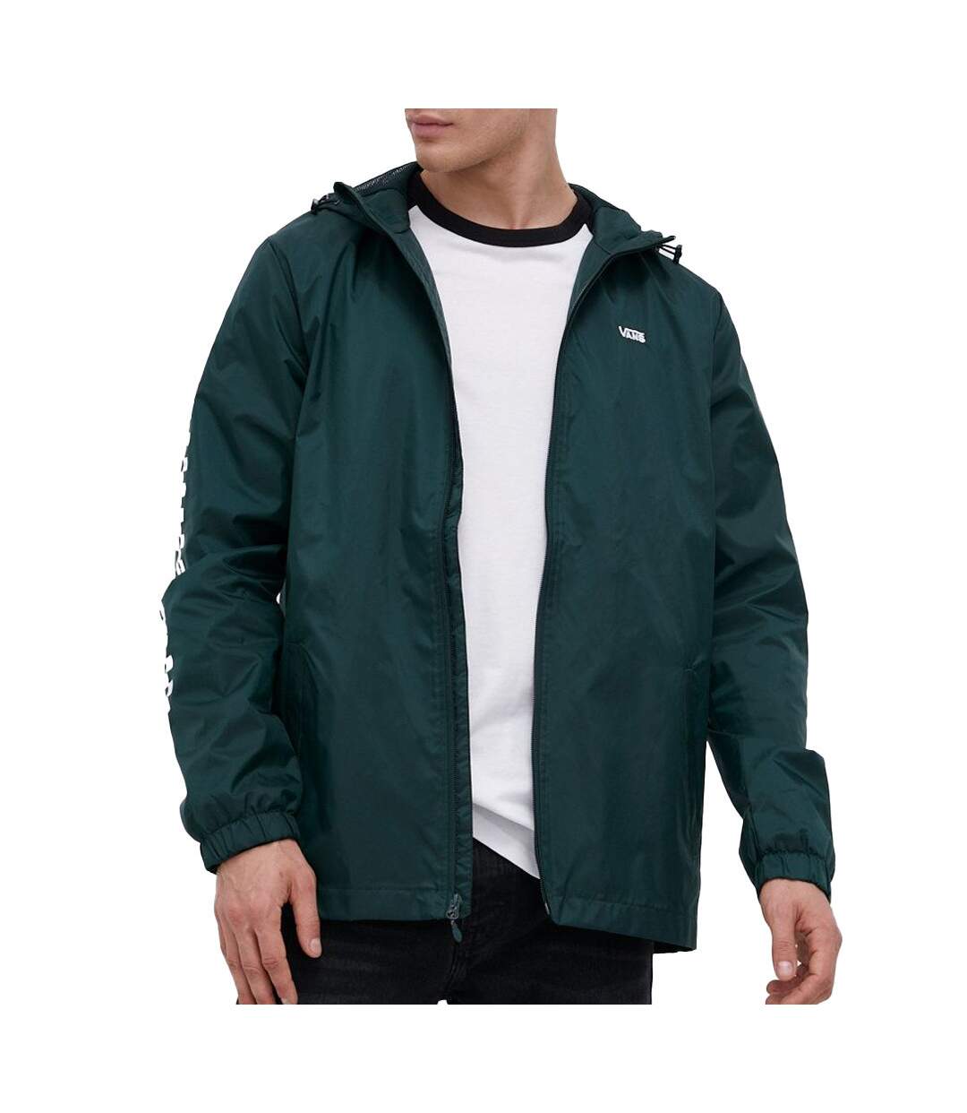 Veste Coupe Vent Verte Homme Vans Garnett